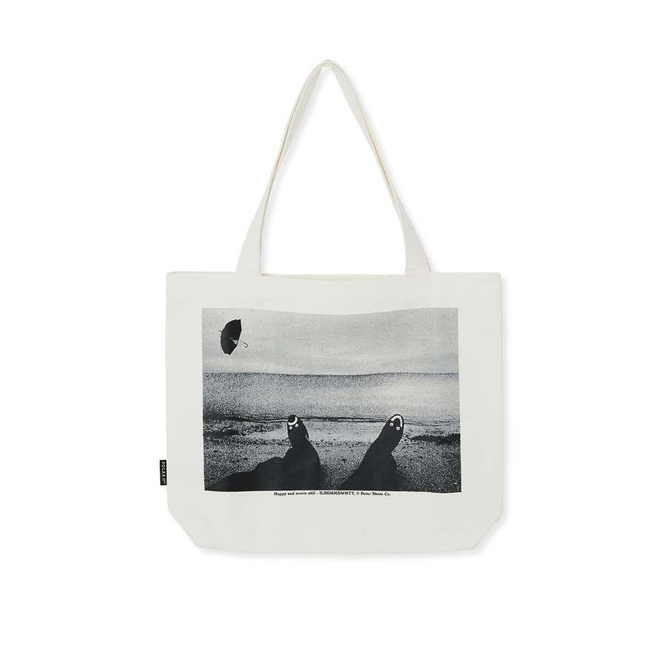 Polar Skate Co. bag Happy Sad Tote Bag (Ecru)