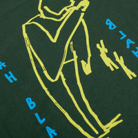 Polar Skate Co. Blah Blah Blah Tee (Dark Green)