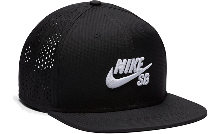 NIKE SB PERFORMANCE TRUCKER HAT Black / White