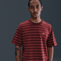 Nike SB Stripe Tee (Dark Team Red)