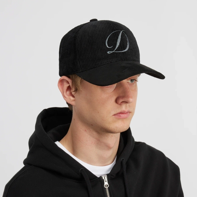 Dime Cord Full Fit Cap (Black)