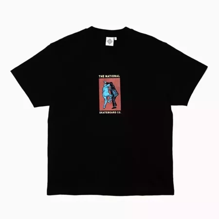 The National Skateboard Co. Office Politics Prizefight Tee (Black)