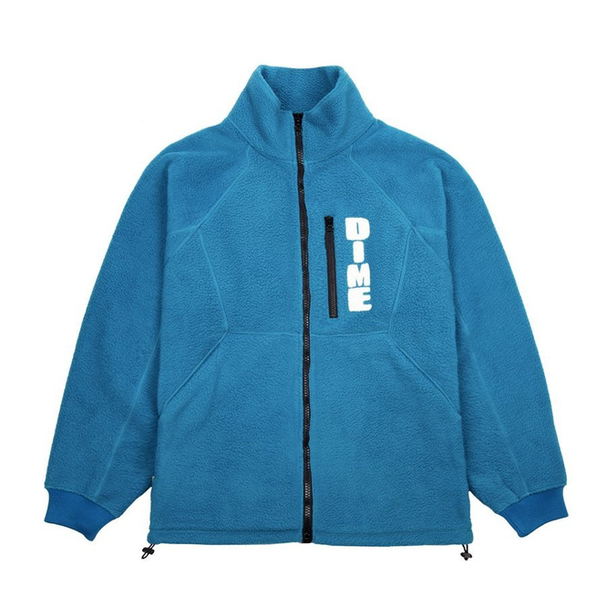 Dime Hi Pile Sherpa Jacket (Teal)