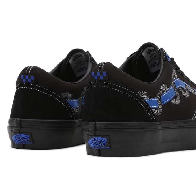 Vans Skate x Breana Geering Old Skool (Blue / Black)