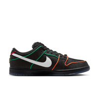 Nike SB x Bronx Girls Skate Dunk Low Pro (Black / White / Challenge Red / Total Orange)
