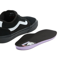 Vans Chukka Low Sidestripe (Black/Black/White)