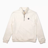 The National Skateboard Co. Quarter Zip Logo (Off White)