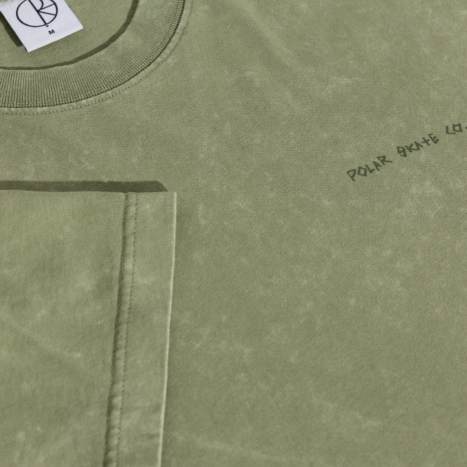 Polar Skate Co. IOTIT Acid Tee (Army Green)