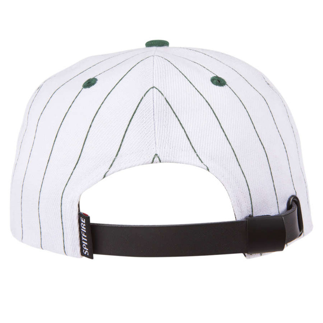 Spitfire Lil Bighead Fill Strapback Pinstripe (White / Green)