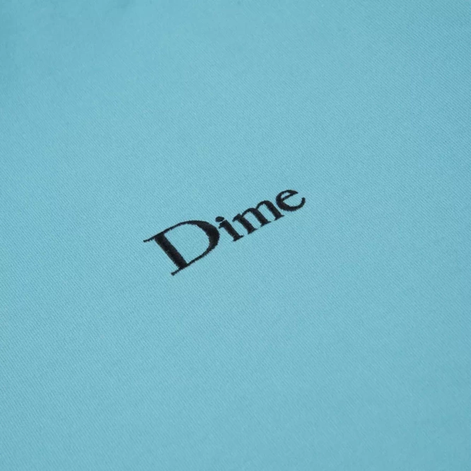 Dime Classic Small Logo T-Shirt (Ocean Blue)