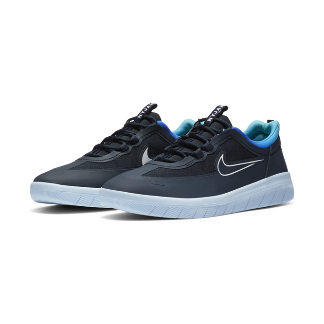 Nike SB Nyjah Free 2 T (Dark Obsidian / White / Hyper Jade)