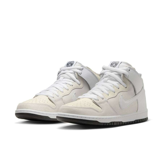 Nike SB x Anithero Dunk High (White / White / Black)