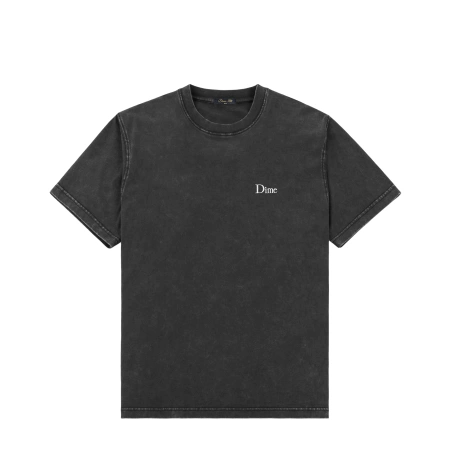 Dime Classic Small Logo T-Shirt (Faded Black)