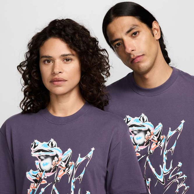 Nike SB Lazy Gawd Max90 Skate Tee (Dark Raisin)