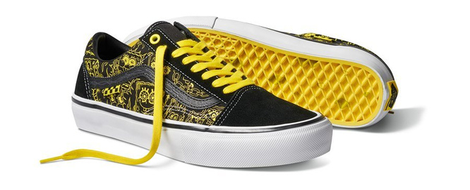 Vans Skate x Spongebob Old Skool (Black / Yellow / White)