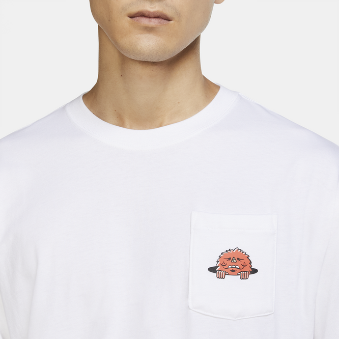 Nike SB Skate Pocket Longsleeve (White / Black)