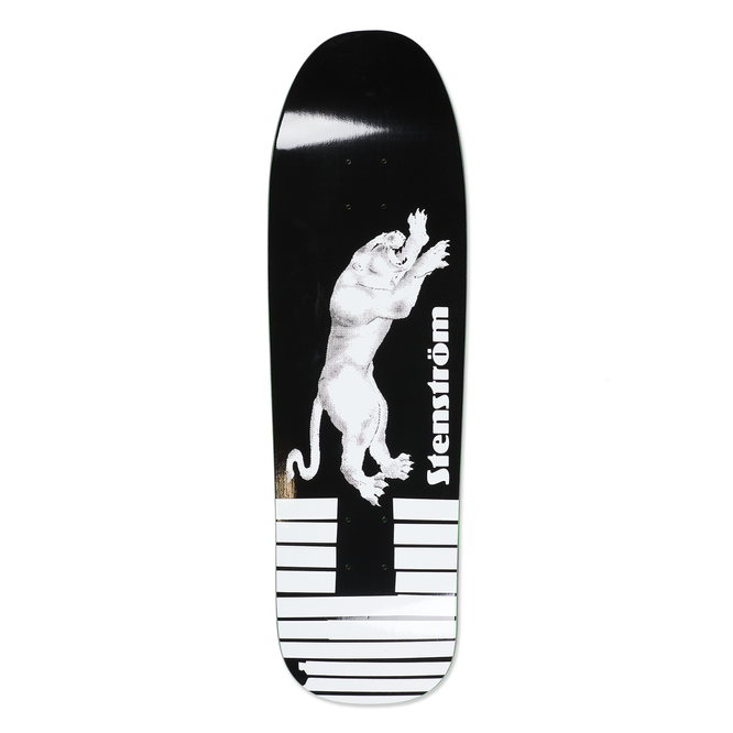 Polar Skate Co. David Stenström Tape & Panther (Black) (D1 Special Shape)