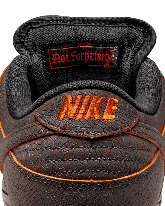 Nike SB Dunk Low Pro Premium (Dark Smoke Grey / Campfire Ornage / Black)