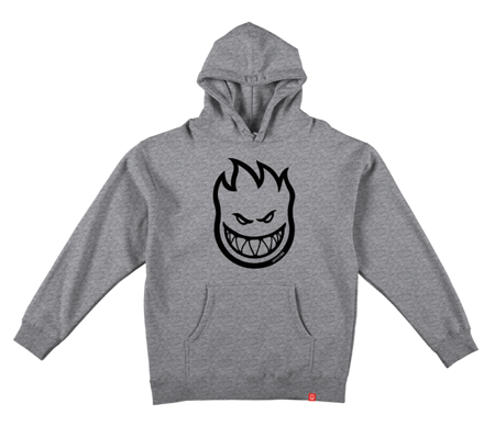 Spitfire Wheels Bighead Hoodie (Heather Gray / Black)