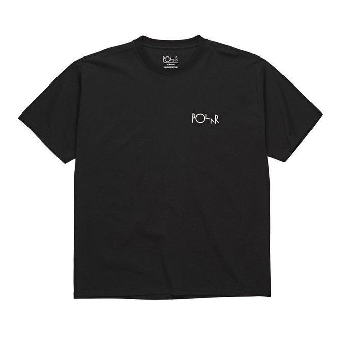 POLAR SKATE CO. T-SHIRT CLICK TEE (BLACK)