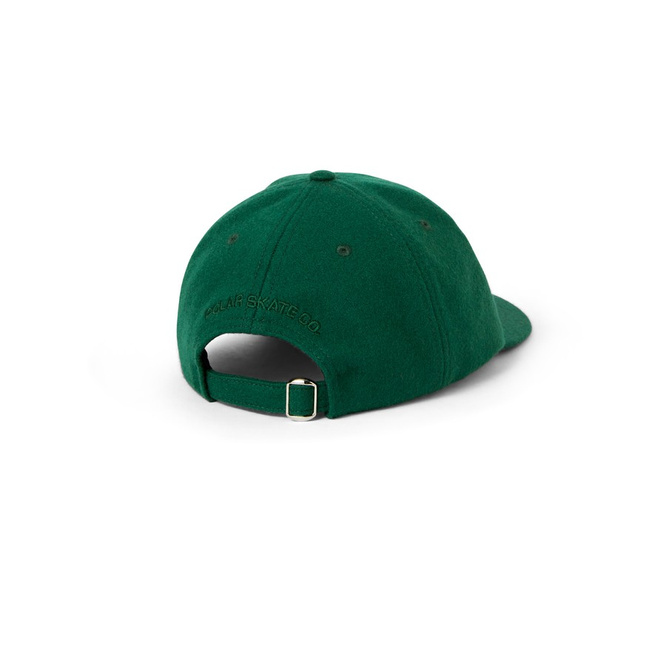 Polar Skate Co. Wool Tom Cap (Dark Green)
