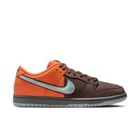 Nike SB Dunk Low Pro (Safety Orange / Wolf Grey / Baroque Brown)