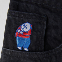 Spodnie Polar Skate Co. Big Boy Jeans (Pitch Black)