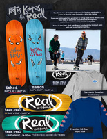Deska Real Skateboards Ishod by Natas II 8,25" x 32"