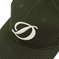 Dime Cursive D Baseball Cap (Forest)