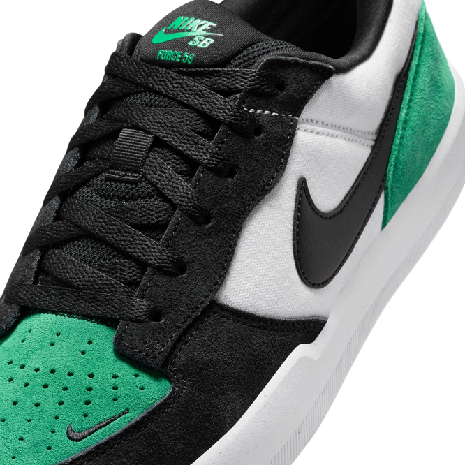 Nike SB Force 58 (White / Black / Stadium Green / White)