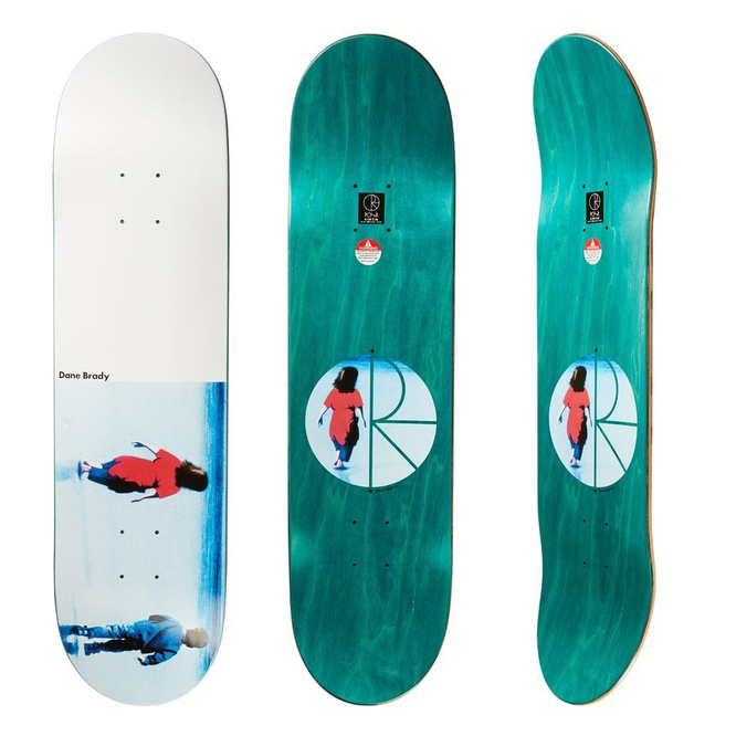 Polar Skate Co. Board Brady Hannah Figures 8.125" / 8.375"