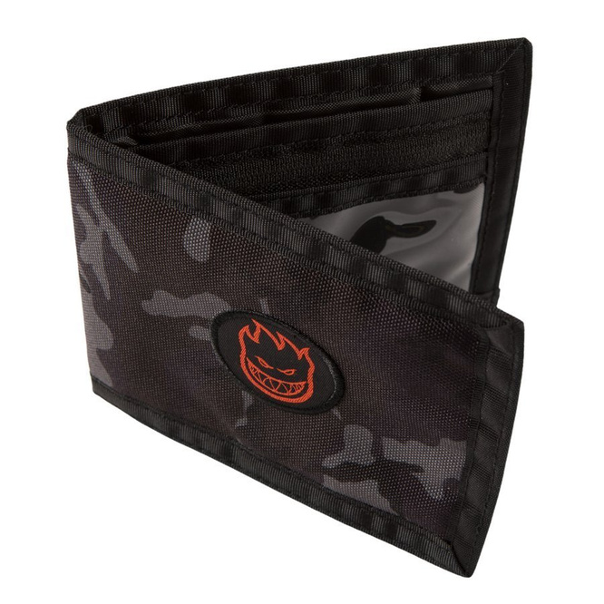Spitfire Bighead Bi-Fold Wallet (Black Camo)