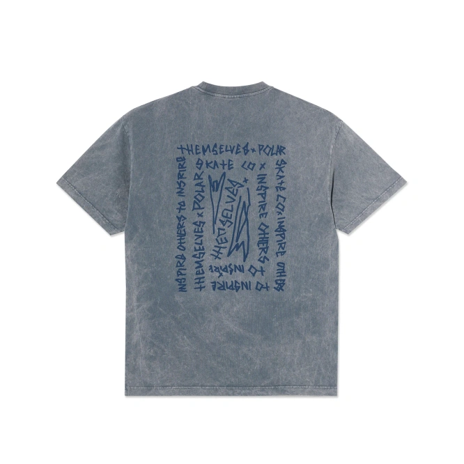Polar Skate Co. IOTIT Acid Tee (Grey)