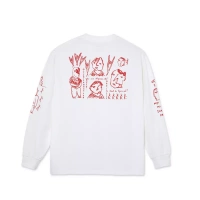 Polar Skate Co. Seen Better Days Longsleeve (White)