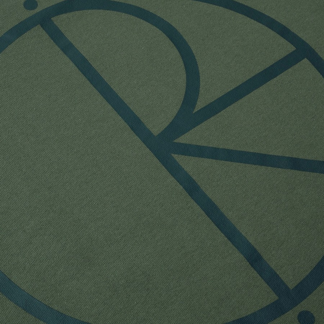 Polar Skate Co. Stroke Logo Tee (Jade Green / Dark Green)