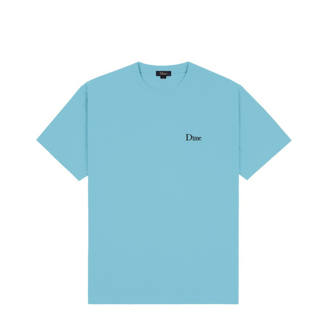 Dime Classic Small Logo T-Shirt (Ocean Blue)