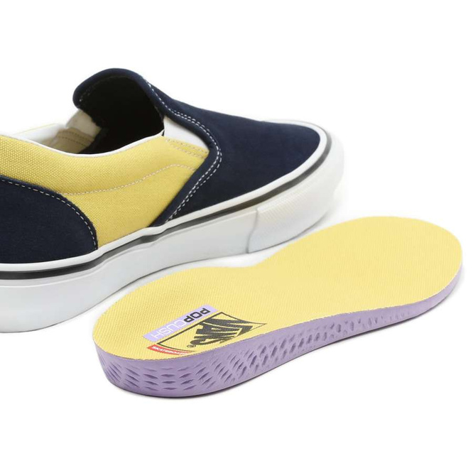 Vans Skate Slip-On (Navy / Gold)