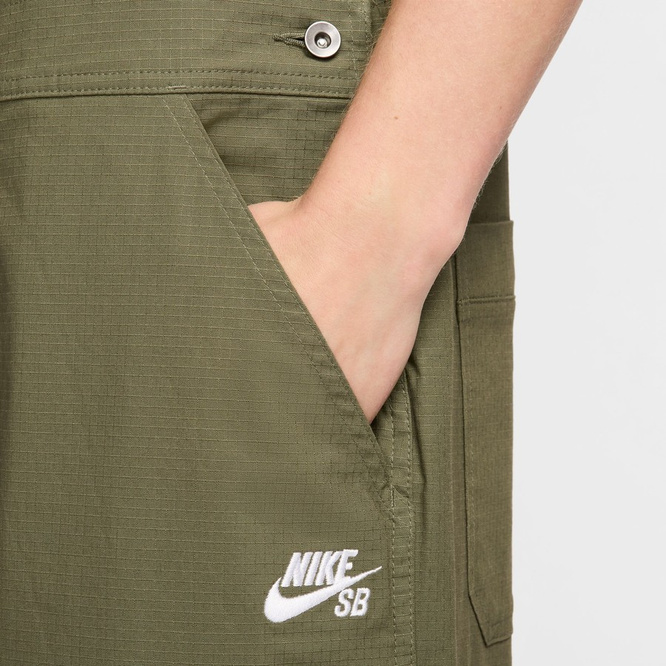 Nike SB Federation Agnostic Skate Overalls (Medium Olive / White)
