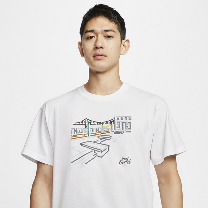 Nike SB x Yoon Hyup Pier 7 Tee (White)