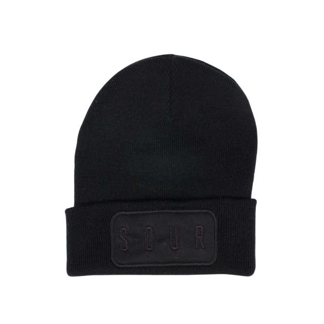 SOUR SKATEBOARDS PRINTER BEANIE (BLACK)