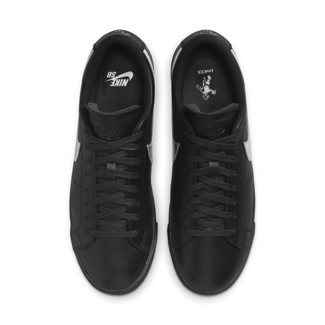 Nike SB x DANCER Zoom Blazer Low QS (Black / Metallic Silver / Black)