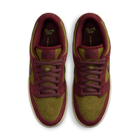 Nike SB Dunk Low Pro (Dark Team Red / Burgundy Crush / Olive Flak)
