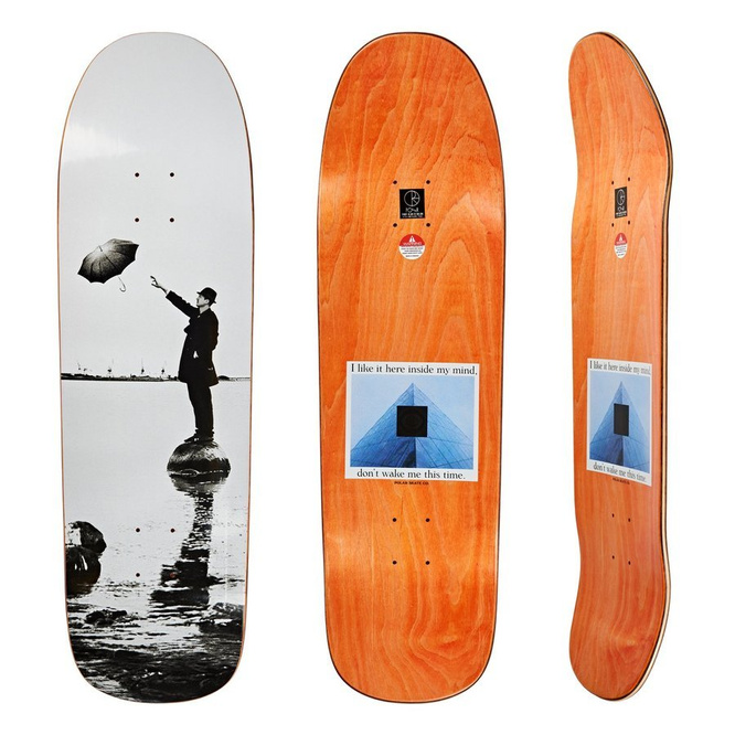 Polar Skate Co. board Team I Like It Here… Harbor (1991 Special Shape)