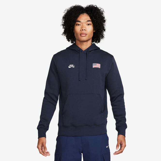 Nike SB Federation USA Skate Hoodie (Obsidian / White)