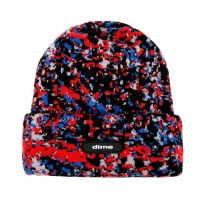 Dime Speckle Beanie (Red)