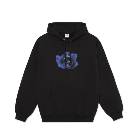Polar Skate Co. Metal Logo Dave Hoodie (Black)