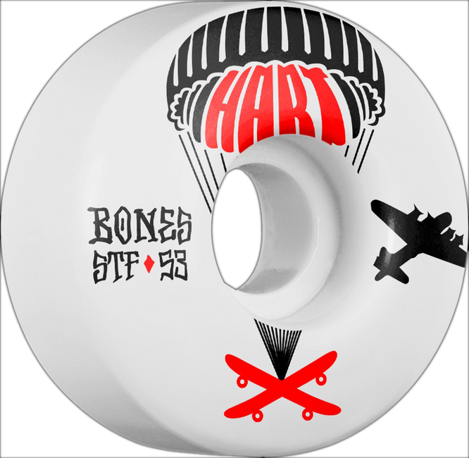 BONES WHEELS STF PRO HART DROP BOARDS V1 53 MM