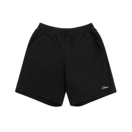 Dime Cursive Small Logo Sweatshorts (Black)
