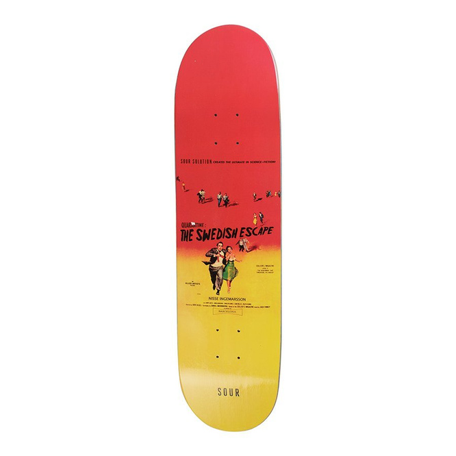 Sour Solution Nisse Swedish Escape board 8.125"