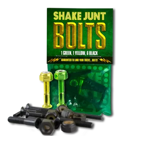 Shake Junt Bag O' Bolts (1 Green, 1 Yellow) (Allen) 1"